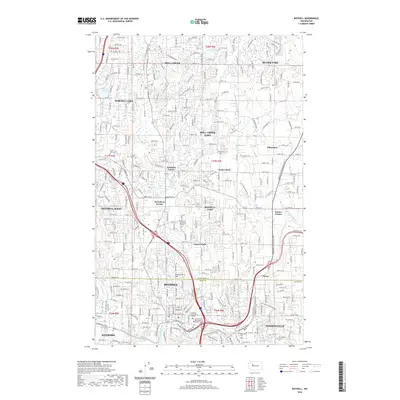 2020 Map of Bothell, 2020 Print