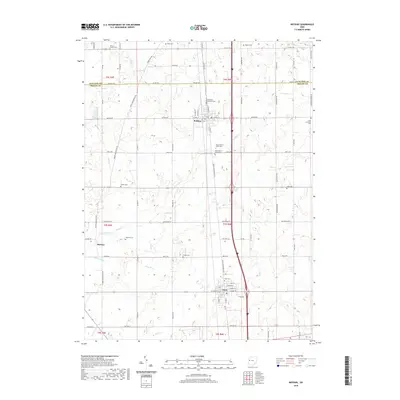 2019 Map of Botkins, 2019 Print