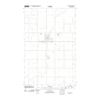 2011 Map of Bottineau, 2011 Print