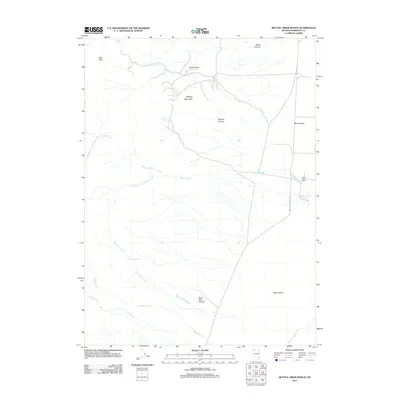2011 Map of Bottle Creek Ranch, 2011 Print