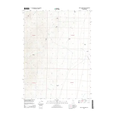 2015 Map of Bottle Creek Ranch, 2015 Print