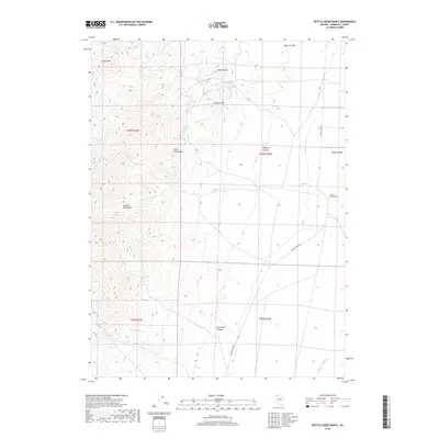 2018 Map of Bottle Creek Ranch, 2018 Print