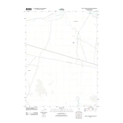 2011 Map of Bottle Creek Slough NW, 2011 Print