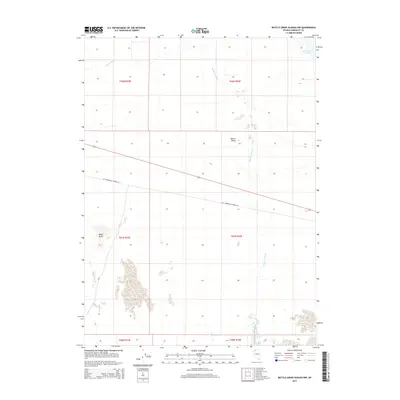 2015 Map of Bottle Creek Slough NW, 2015 Print