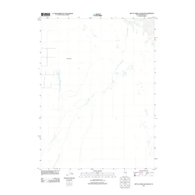 2011 Map of Bottle Creek Slough SW, 2011 Print