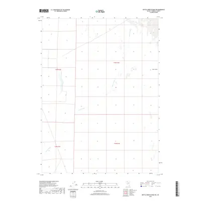 2018 Map of Bottle Creek Slough SW, 2018 Print