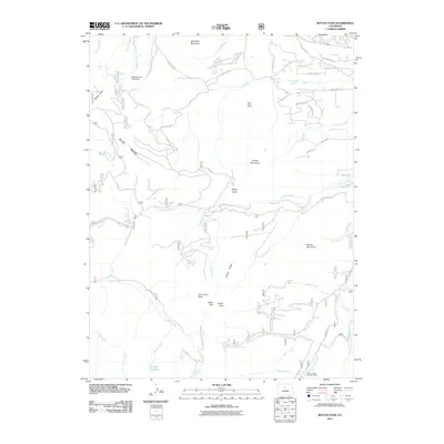 2011 Map of Bottle Pass, 2011 Print