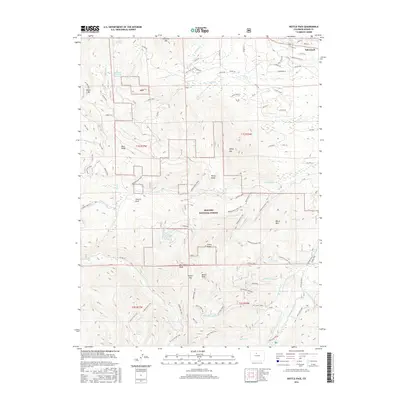 2016 Map of Bottle Pass, 2016 Print