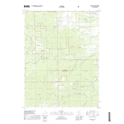 2019 Map of Bottle Pass, 2019 Print