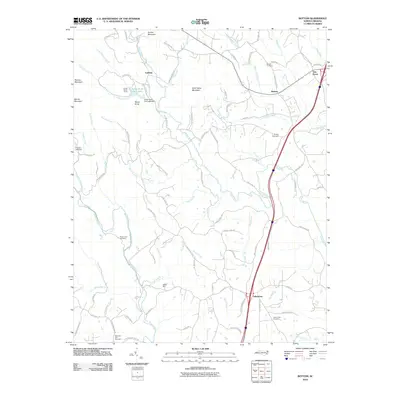 2010 Map of Bottom, 2010 Print