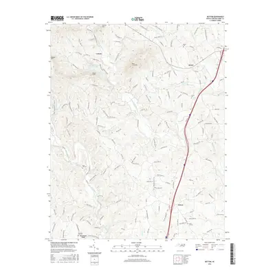 2016 Map of Bottom, 2016 Print