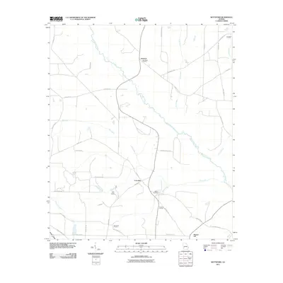2011 Map of Bottsford, 2011 Print