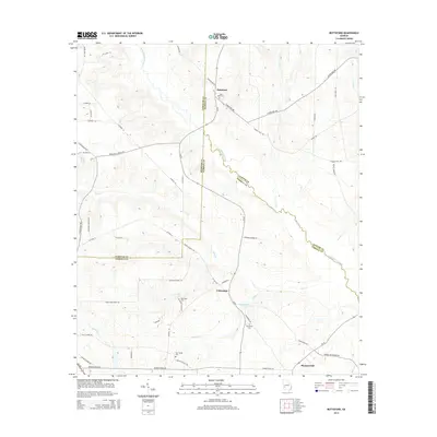 2014 Map of Bottsford, 2014 Print