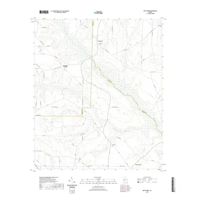 2020 Map of Bottsford, 2020 Print