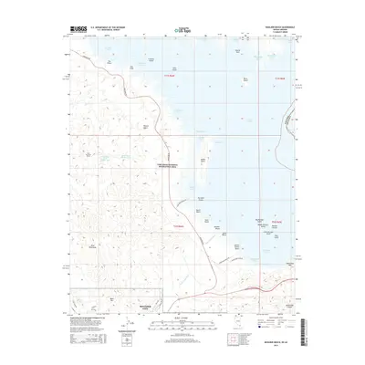 2015 Map of Boulder Beach, 2015 Print
