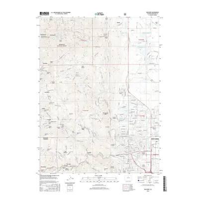 2016 Map of Boulder, 2016 Print