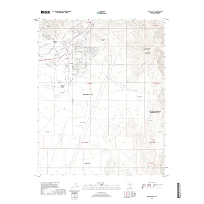 2018 Map of Boulder City, 2018 Print