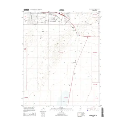 2015 Map of Boulder City NW, 2015 Print