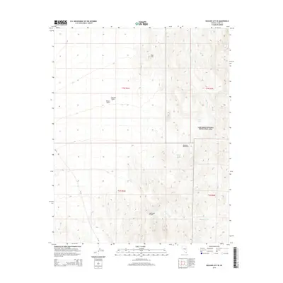 2014 Map of Boulder City SE, 2014 Print