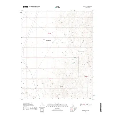 2018 Map of Boulder City SE, 2018 Print