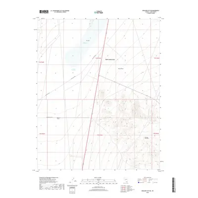 2018 Map of Boulder City SW, 2018 Print