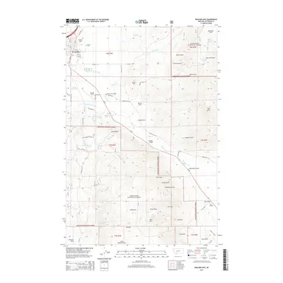 2014 Map of Boulder East, 2014 Print