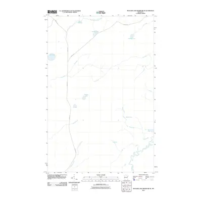 2010 Map of Boulder Lake Reservoir NE, 2010 Print