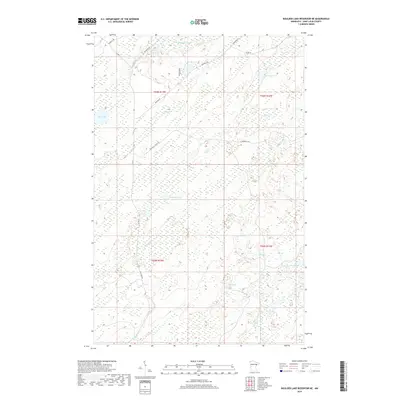 2019 Map of Boulder Lake Reservoir NE, 2019 Print