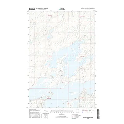 2016 Map of Boulder Lake Reservoir, 2016 Print