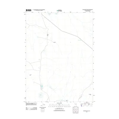 2011 Map of Boulder Lake, 2011 Print