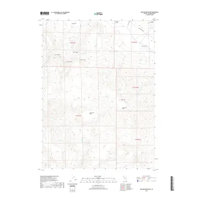 2018 Map of Boulder Mountain, 2018 Print