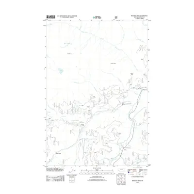 2011 Map of Boulder Peak, 2011 Print