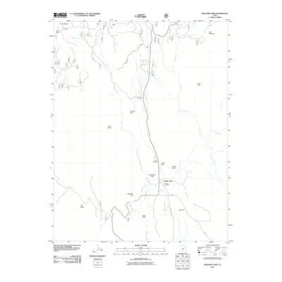 2011 Map of Boulder Town, 2011 Print