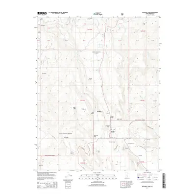 2014 Map of Boulder Town, 2014 Print