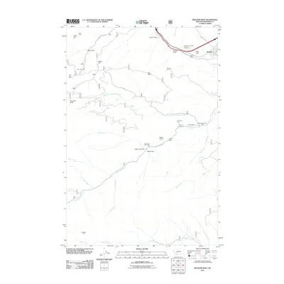 2011 Map of Boulder West, 2011 Print