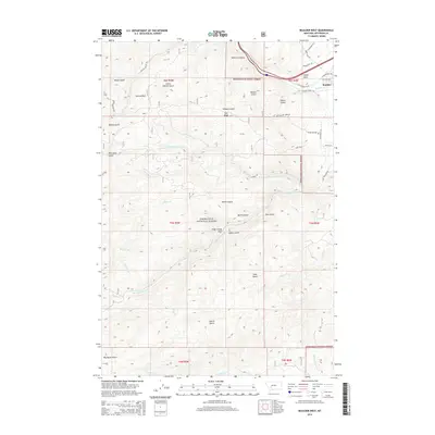 2014 Map of Boulder West, 2014 Print