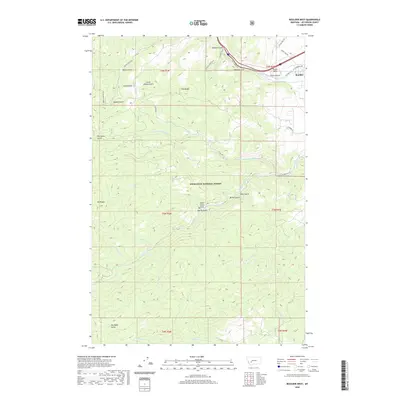 2020 Map of Boulder West, 2020 Print