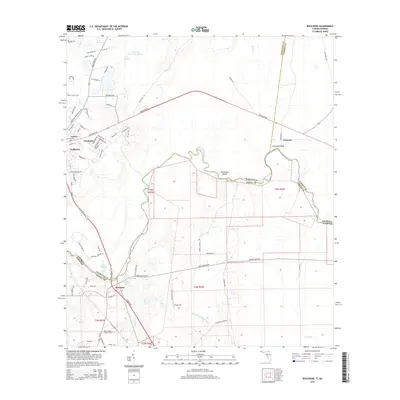 2015 Map of Boulogne, 2015 Print