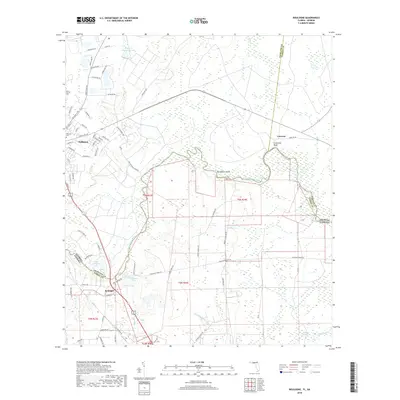 2018 Map of Boulogne, 2018 Print