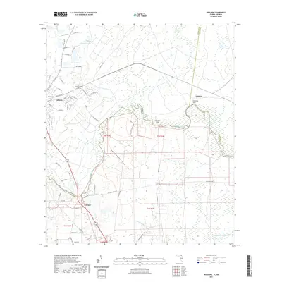 2021 Map of Boulogne, 2021 Print