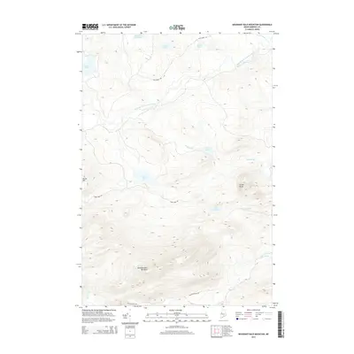 2014 Map of Boundary Bald Mountain, 2014 Print