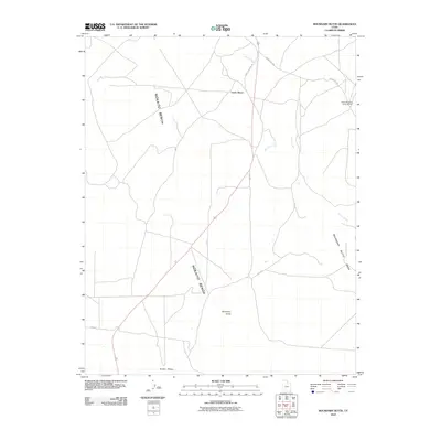 2010 Map of Boundary Butte, 2010 Print