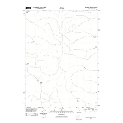 2011 Map of Boundary Ridge, 2011 Print