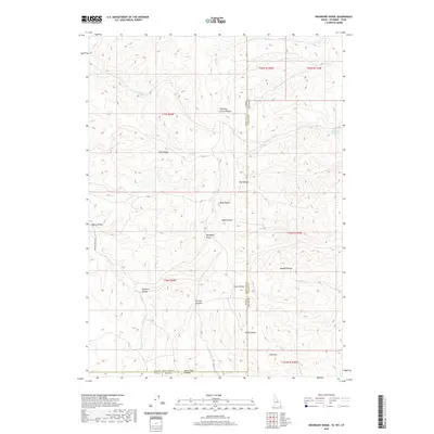 2020 Map of Boundary Ridge, 2020 Print