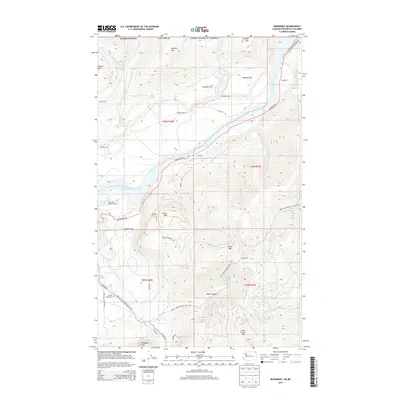 2014 Map of Boundary, 2014 Print