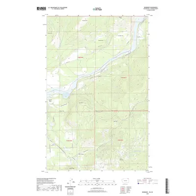 2020 Map of Boundary, 2020 Print
