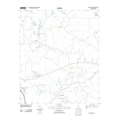 2011 Map of Bounds Lake, 2011 Print