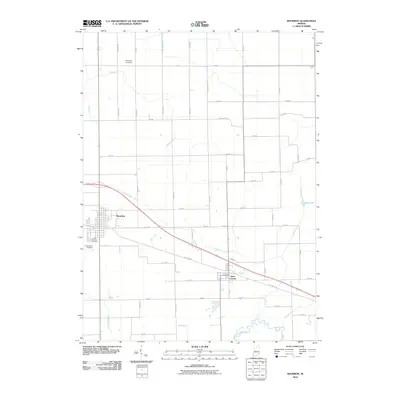 2010 Map of Bourbon, 2010 Print
