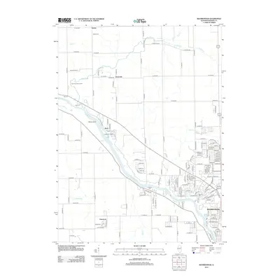 2012 Map of Bourbonnais, 2012 Print