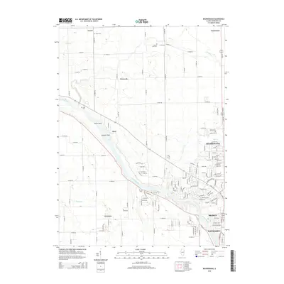 2015 Map of Bourbonnais, 2015 Print